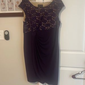 Party dress, purple sequence, lovely for a wedding or party. Great condition.